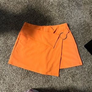 Orange skort